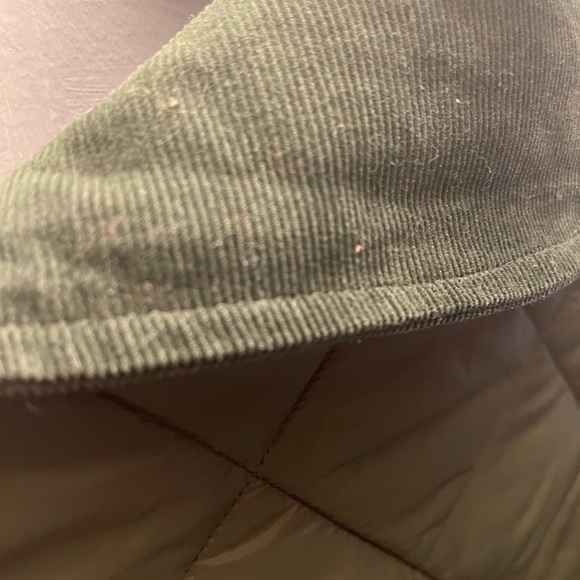 NVLT Quilted Long Green Coat - Picture 10 of 14